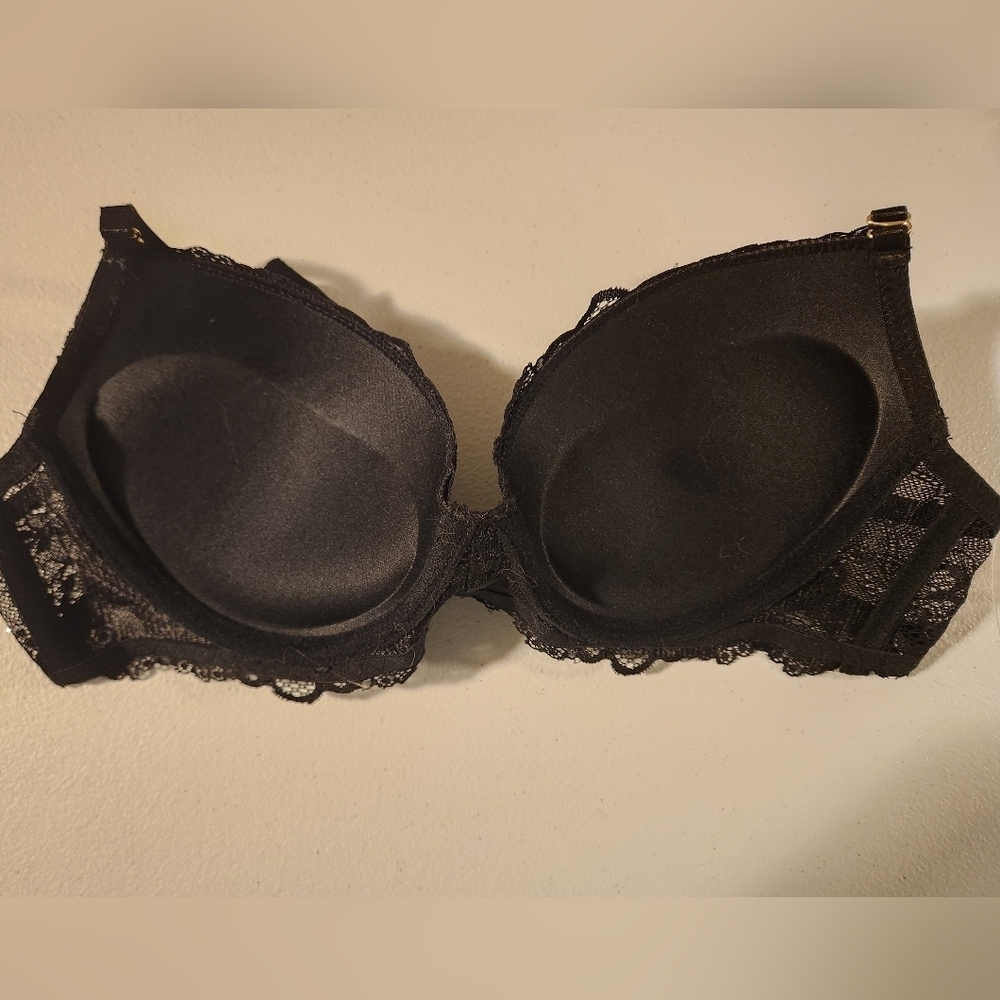 Jessica Simpson Black Lace Push-up Bra - Picture 9 of 11